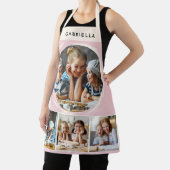 Pastel Pink Photo Collage Personalized Kitchen Schürze (InSitu)