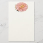 Pastel Pink Rose Briefpapier (Vorderseite)