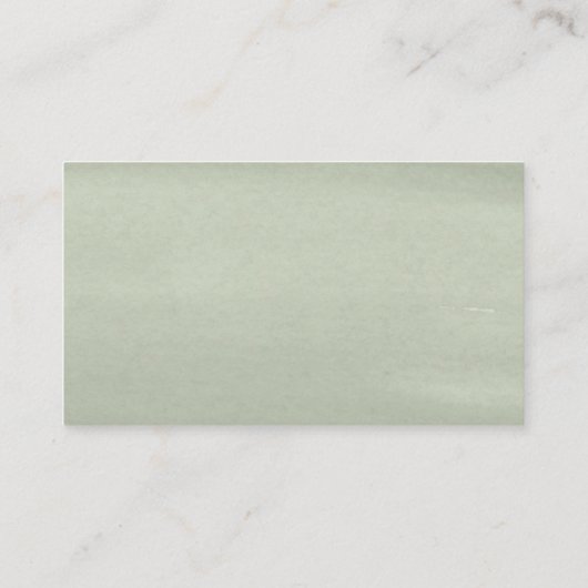 Pastel Pink Roses Grüne Aquarell Kinderdusche Begleitkarte (Rückseite)