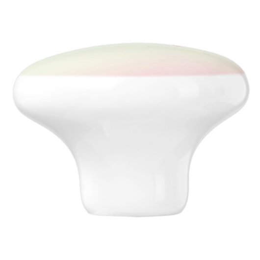 Pastel Pink Spring Cherry Blossom Keramikknauf (Seitenansicht)