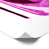 Pastel Pink Stiletto und Poster von französischen  (Ecke)