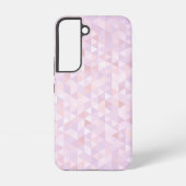 Pastel Pink Triangle Pattern Samsung Galaxy Hülle (Rückseite)