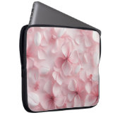 PASTEL PINK VALENTINE HEARS & BLUME PETALS LAPTOPSCHUTZHÜLLE (Vorne Rechts)