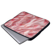 PASTEL PINK VALENTINE HEARS & BLUME PETALS LAPTOPSCHUTZHÜLLE (Vorne Knopf)