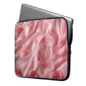 PASTEL PINK VALENTINE HEARS & BLUME PETALS LAPTOPSCHUTZHÜLLE (Vorderseite Links)