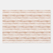 Pastel Pink Wedding Bridal Elegantes Flora und Fau Geschenkpapier Set (Vorderseite 2)