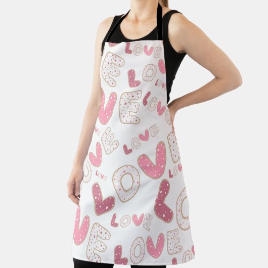 PASTEL PINK & WHITE VALENTINSTAG LIEBE SCHÜRZE (InSitu)