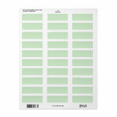 Pastel Pistachio Solid Color | Classic | elegant (Vorne)