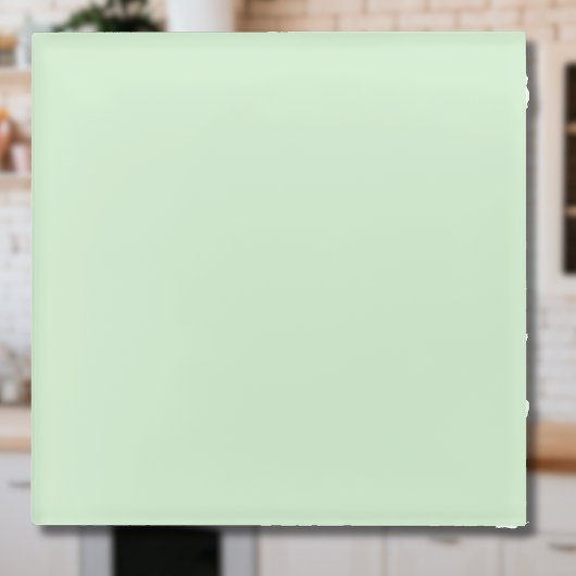 Pastel Pistachio Solid Color | Classic | elegant Glasuntersetzer