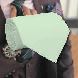 Pastel Pistachio Solid Color | Classic | elegant Krawatte