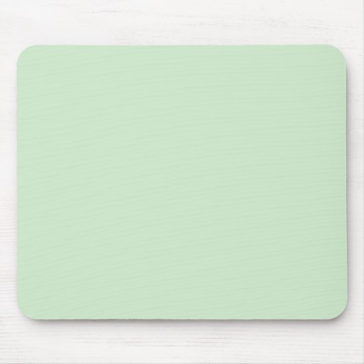 Pastel Pistachio Solid Color | Classic | elegant Mousepad (Vorne)