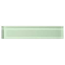 Pastel Pistachio Solid Color | Classic | elegant Namensplakette