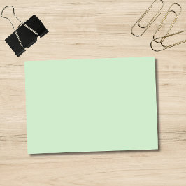 Pastel Pistachio Solid Color | Classic | elegant Post-it Klebezettel
