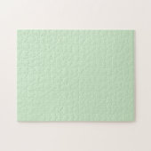 Pastel Pistachio Solid Color | Classic | elegant Puzzle (Horizontal)