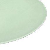 Pastel Pistachio Solid Color | Classic | elegant Schneidebrett (Ecke)