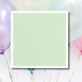 Pastel Pistachio Solid Color | Classic | elegant Serviette