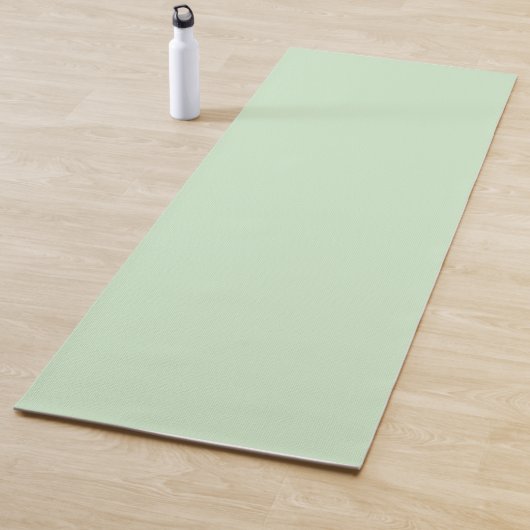 Pastel Pistachio Solid Color | Classic | elegant Yogamatte (Beispiel)
