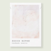 Pastel Plaster Abstrakte Necklace Display Business Visitenkarte