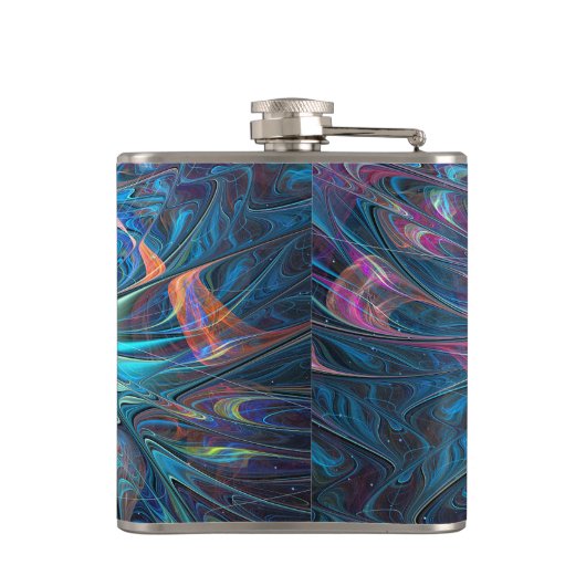 Pastel Plastic Flachmann (Rückseite)