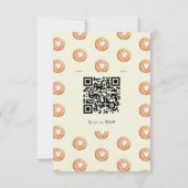 Pastel Playful Christmas Cookie Exchange Party Save The Date (Rückseite)