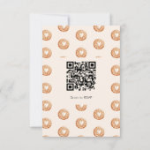 Pastel Playful Christmas Cookie Exchange Party Save The Date (Rückseite)