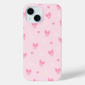 Pastel Playful Ribbon Pattern Case-Mate iPhone Hülle (Rückseite)