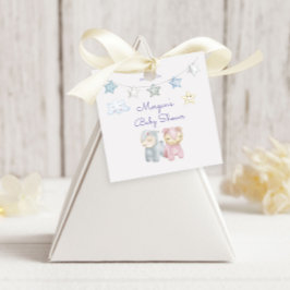 Pastel Plush Toy Personalisiert Monogram Babydusch Geschenkanhänger