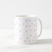 Pastel poke dot cup von Feon Davis Kaffeetasse (VorderseiteRechts)