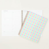 Pastel Polka Dot Hardcover Spiral Planner Planer (Anzeige)