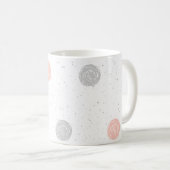 Pastel Polka Dot Kaffeetasse (VorderseiteRechts)