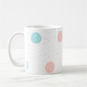 Pastel Polka Dot Kaffeetasse (Links)