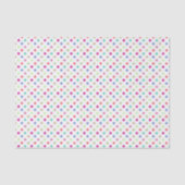 Pastel Polka Dot Tissue Paper Seidenpapier (Vorderseite)