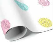 Pastel Polka Dots Geschenkpapier (Rolleneckpunkt)