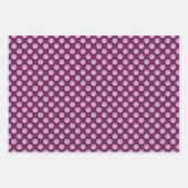 Pastel Polka Dots Geschenkpapier Set (Vorderseite 2)