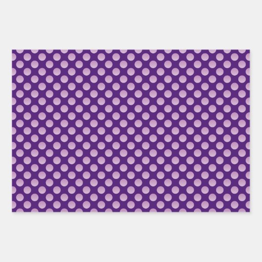 Pastel Polka Dots  Geschenkpapier Set (Vorderseite)