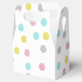 Pastel Polka Dots Geschenkschachtel (Geöffnet)