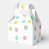 Pastel Polka Dots Geschenkschachtel (Vorderseite)