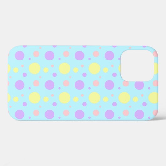 Pastel polka-dots iPhone/iPad Gehäuse Case-Mate iPhone Hülle (Rückseite (Horizontal))