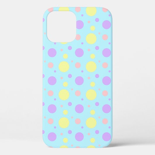 Pastel polka-dots iPhone/iPad Gehäuse Case-Mate iPhone Hülle (Rückseite)