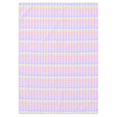Pastel Polka Dots Tablecloth 60" x 84" Tischdecke (Vorderseite)