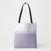 Pastel Polka Dots Tote Bag Tasche (Vorderseite)
