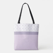 Pastel Polka Dots Tote Bag Tasche (Rückseite)