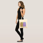 Pastel Pop Art Deco Tragetasche (Vorderseite (Model))