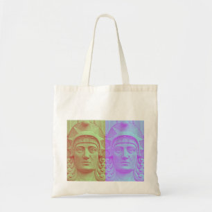Pastel Pop Art Deco Tragetasche