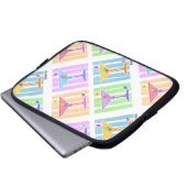 PASTEL POP ART MARTINIS LAPTOPSCHUTZHÜLLE (Vorne Knopf)