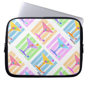 PASTEL POP ART MARTINIS LAPTOPSCHUTZHÜLLE