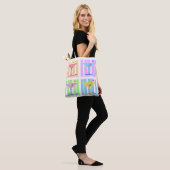 PASTEL POP ART MARTINIS TASCHE (Am Model)
