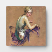 Pastel Portrait Fotoplatte (Vorderseite)