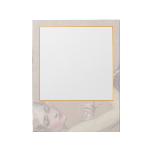 Pastel Portrait Notizblock (Rotiert)