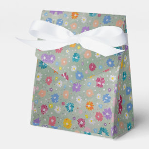 Pastel Posie Blumen Geschenkbox Geschenkschachtel